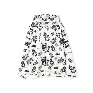 パーカー muta MARINE/ムータ マリン/総柄ラッシュパーカー メンズ レディース