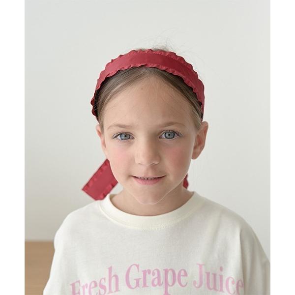 フリルリボンテープカチューシャ