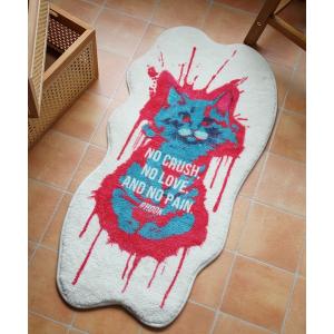 RIPNDIP（リップンディップ） ラグマット GO AWAY RUG [BLACK RND0641