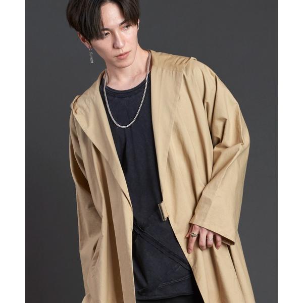 カーディガン タイロッケンフードガウン メンズ