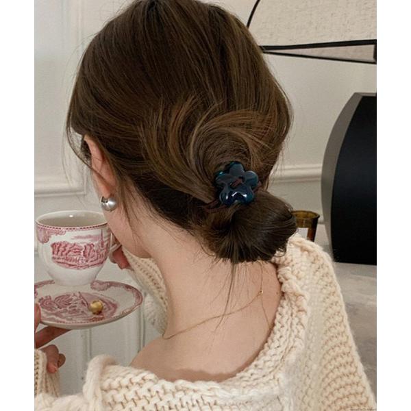 ヘアゴム pur chouchou/フラワーヘアゴム P4073
