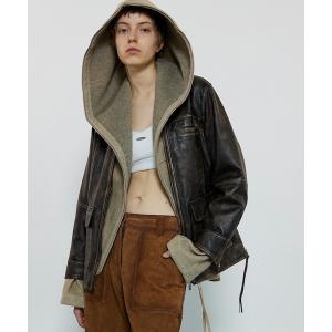 MAISON SPECIAL レザージャケット ライダース Leather Riders Jacket