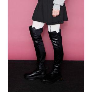 WATANABE JUNYA ワタナベジュンヤ　黒ロングブーツ　コムデギャルソン JUNYA WATANABE COMME des GARCONS ジュンヤワタナベ