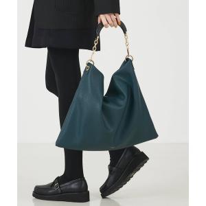 トートバッグ Resin-T/アクリルHOBOショルダー レディース