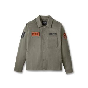 シャツ ワーキングマンオーバーシャツ メンズ