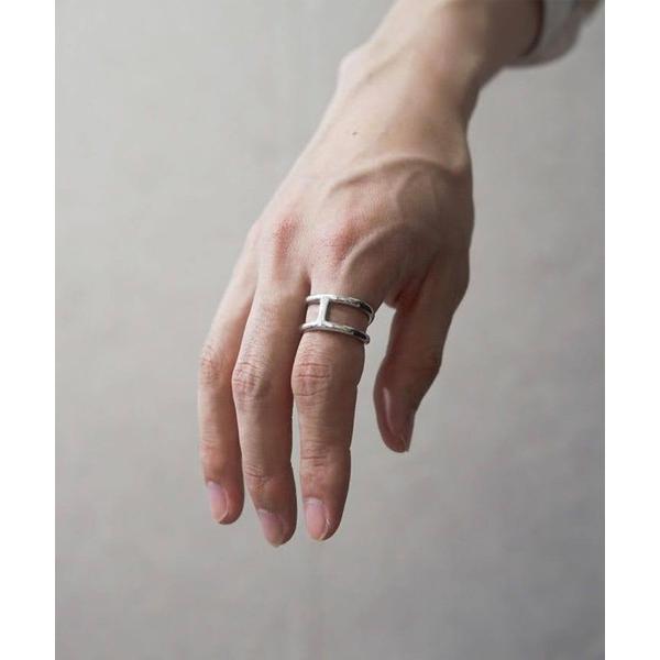 指輪 リング インフルエンサーTakiコラボ SBG オープンリング メンズ