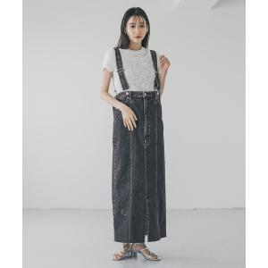 LOWRYS FARM（ローリーズファーム） ジャンパースカート レザー