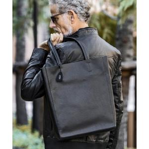 トートバッグ 「WEB・直営店限定」AKM Contemporary(エイケイエムコンテンポラリー)バーティカル レザートートバッグ ハンドバッグ