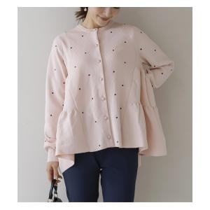 カーディガン ご自宅でお洗濯可能「SONO/ソーノ」3Dバックティアードニットカーディガン レディース