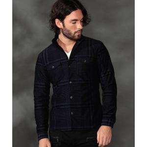 シャツ フロッキープリントストレッチシャツ メンズ