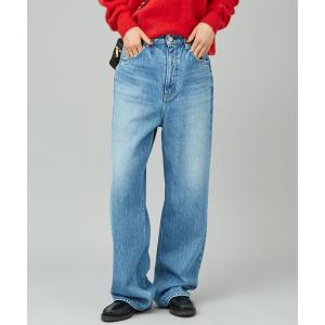 ジーンズ デニム デニムパンツ 「RED CARD/レッドカード」別注Dakota　ルーズストレートデニム レディース
