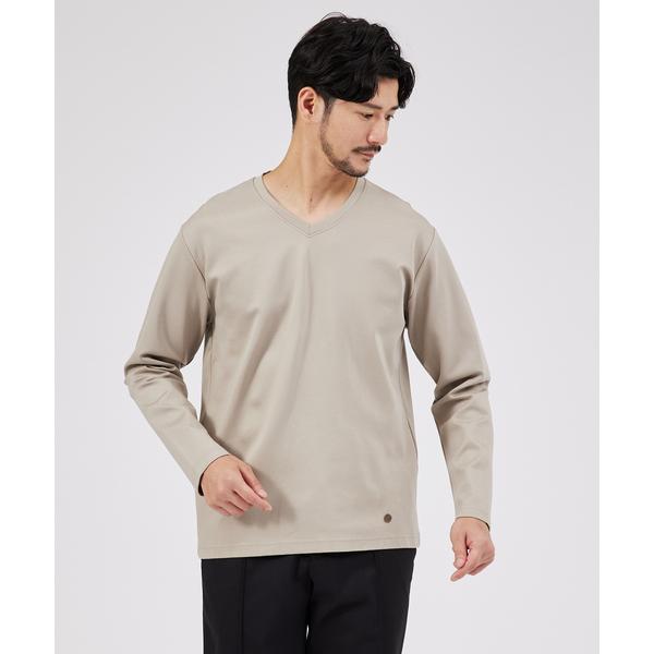 tシャツ 「Vネック」ECO VERO レーヨンポンチTシャツ / ロンT メンズ レディース