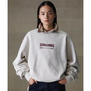 トレーナー スウェット 「別注」「SPALDING/スポルディング」LOGO SWEATSHIRT / UNISEX メンズ レディース