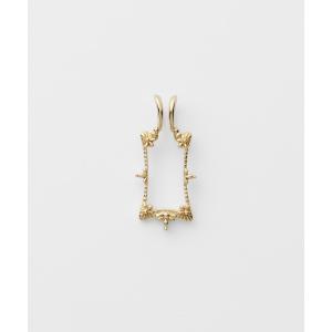 agete（アガット） チャーム K5アメシスト／ラブラドライトチャーム