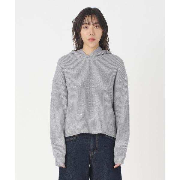 ニット セーター Levi's/リーバイス COMET フーディー グレー LIGHT HEATHE...