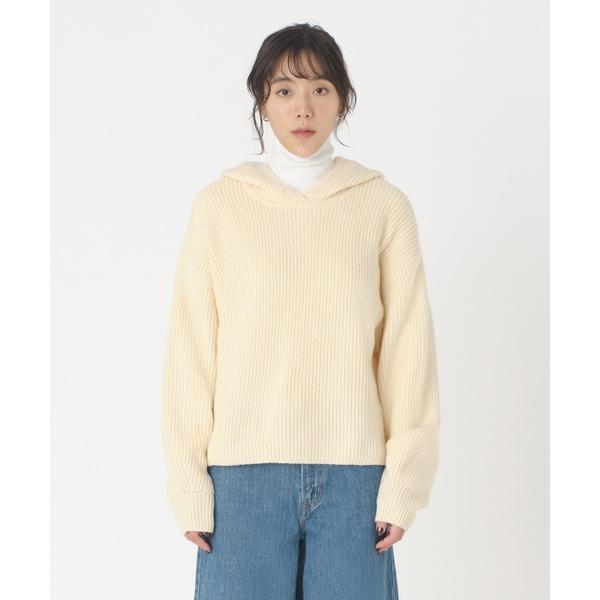 ニット セーター Levi's/リーバイス COMET フーディー ホワイト WHITE SWAN ...