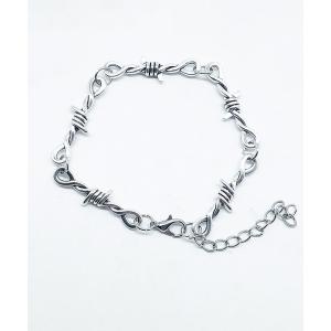 有刺鉄線 ネックレス シルバー925 ノーブランド hyde L'Arc～en～Ciel - HYDE ネックレス 有刺鉄線 シルバー 希少 L