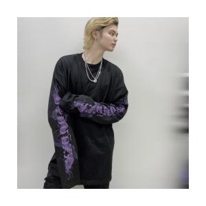 tシャツ ＰＳＹＮＹＸＸ　龍袖ロンＴ メンズ レディース