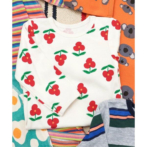 ベビー服 ロンパース 総柄ボディオール マイファーストブリーズ