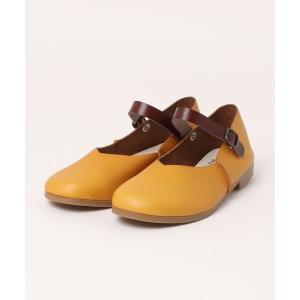 パンプス 「gather」 ストラップシューズ