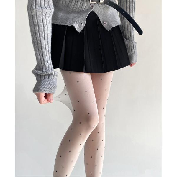 タイツ 「Jasmine」ハート/リボン/ドットストッキング レディース