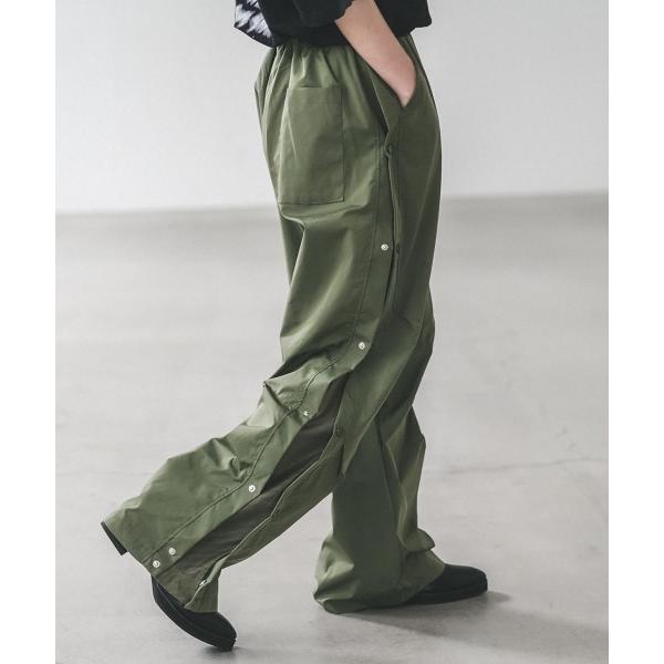 パンツ サイドメッシュナイロンプルオンパンツ メンズ レディース
