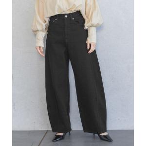 Apbコクーンデニムパンツ レディース