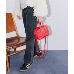 ショルダーバッグ バッグ BEAURE ヴュレ カウレザー スクエア ミニボストン型 ショルダーバッグ レディース メンズ