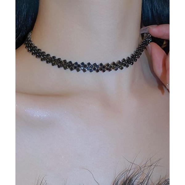 ネックレス ダイヤモンドチョーカーネックレス レディース