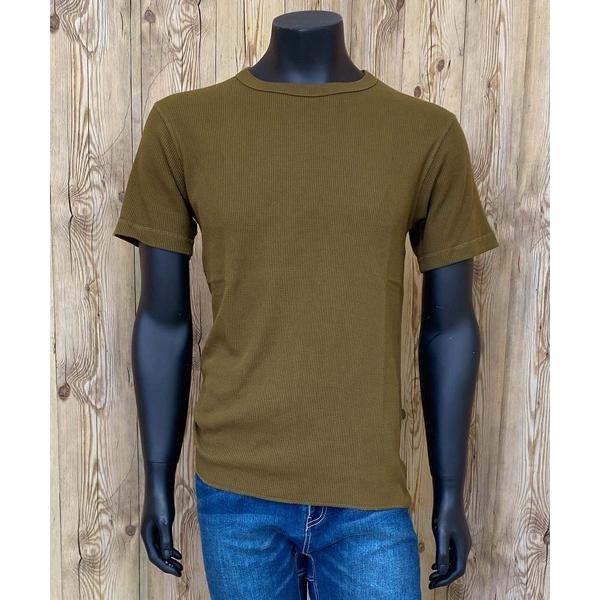 tシャツ 半袖 サーマル クルーネック Tシャツ デイリーウェア メンズ レディース