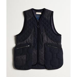 NICHOLAS DALEY LAVENHAMキルティングベスト LAVENHAM × NICHOLAS DALEY ラベンハム ニコラスデイリー エンジニア
