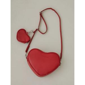 ショルダーバッグ バッグ doubleハートショ...の商品画像