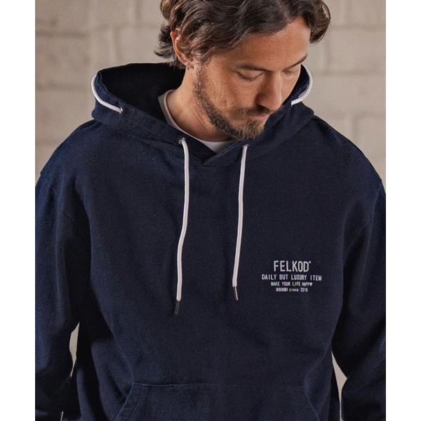 パーカー mpa3518-Cord Accents Knit Denim Parka パーカー メン...