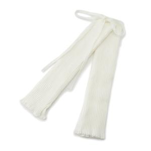 レッグウォーマー ルーズリボンレッグカバー レディース