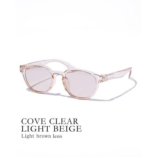 サングラス 「Jugaad14」COVE CLEAR light beige レディース メンズ