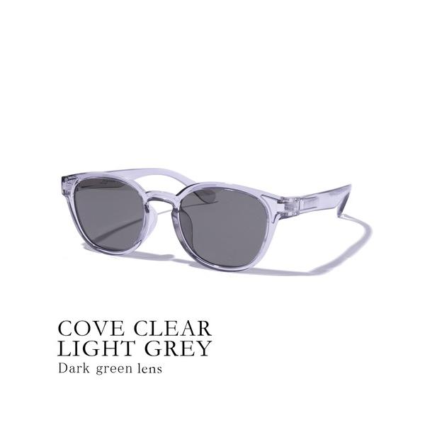 サングラス 「Jugaad14」COVE CLEAR light grey レディース メンズ