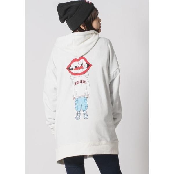 パーカー 「RE730」なみおくんビッグシルエットルーズパーカー　全身なみおくん メンズ