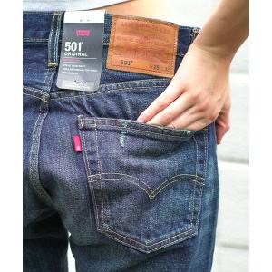 ジーンズ 「LEVI'S/リーバイス」501 オリジナルフィット タンニン　00501-1485 メンズ レディース