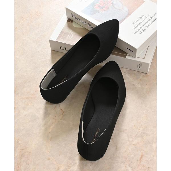 パンプス 「はっ水」やわラク撥水ポインテッドパンプス