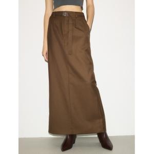 SLY（スライ） スカート LACE SATIN L/SK レース サテン ロング