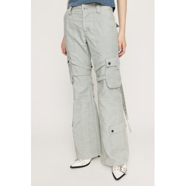 スラックス パンツ WASHED CORDUROY FLARE PT ウォッシュド コーデュロイ フ...