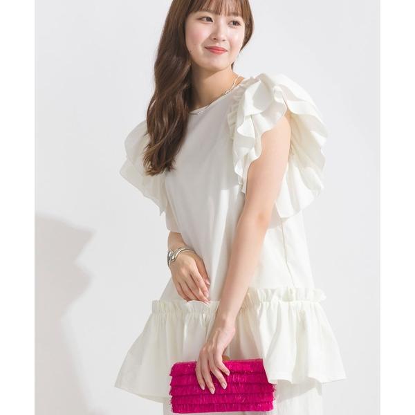 tシャツ MINOTECH(R)袖フリルラッシュガード レディース