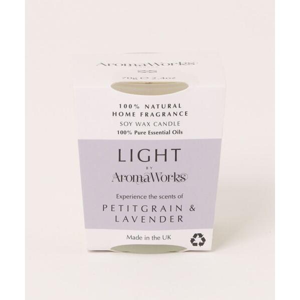 ルームフレグランス 「Aroma Works」 グラス入りキャンドルS