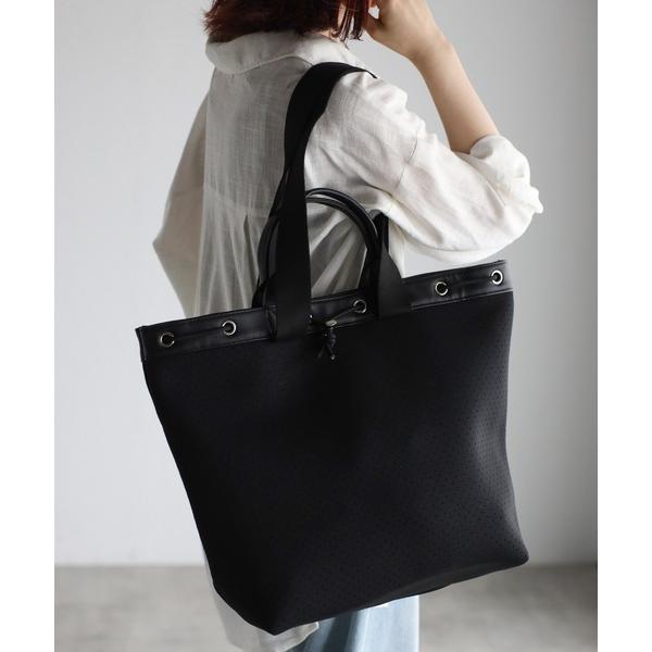 トートバッグ 「グッシオベーシック」ネオプレーン２WAYトートバッグ レディース