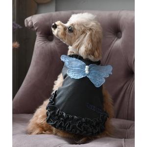 ANNA SUI（アナスイ） 犬 服 ANNA SUI/バラ刺繍ティアードワンピース