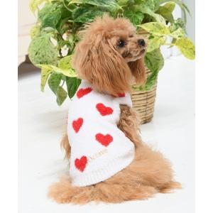 犬 服 One Octave/ハート柄ルームウェア