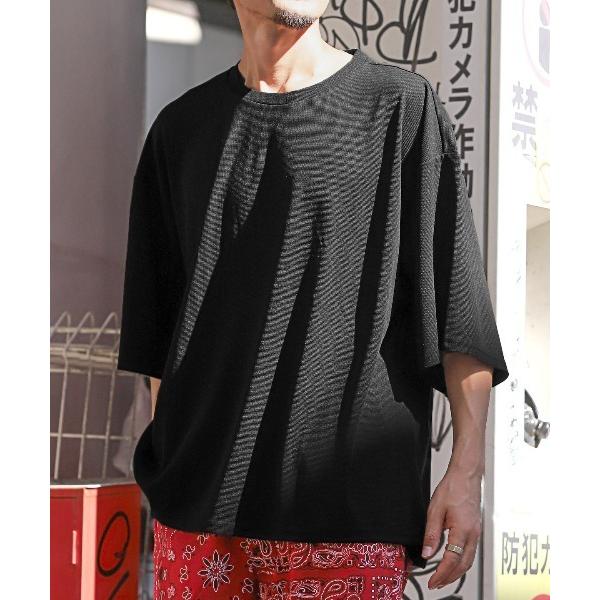 tシャツ ビッグシルエット無地半袖Tシャツ メンズ レディース