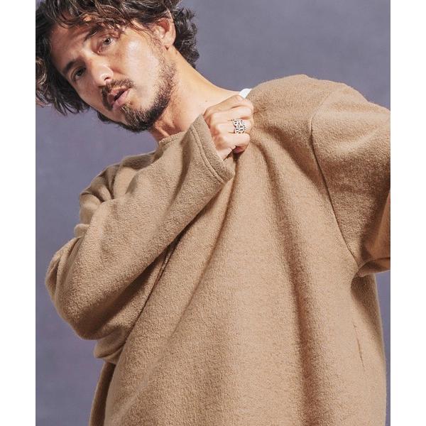 tシャツ mlt4824- ボートネックルーズシルエットカットソー メンズ レディース