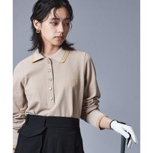 MARK&LONA マークアンドロナ ノースリーブポロシャツ イエロー系