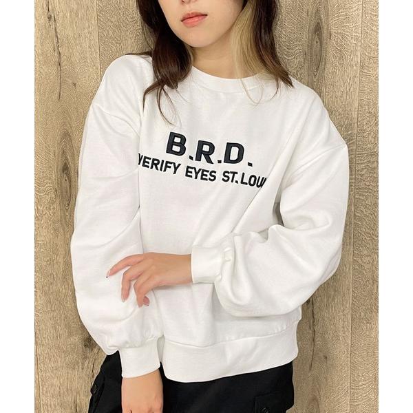 トレーナー スウェット 「ゆる可愛いロゴ刺しゅう」レディース 裏起毛 スウェット プルオーバー ゆっ...